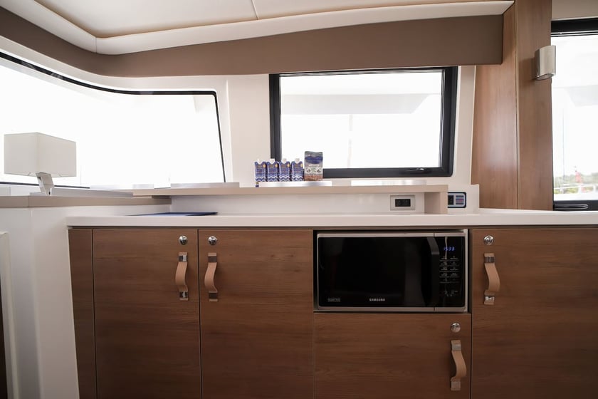 Olbia Catamaran 5 cabin 10 berths 11 guests 14.28 m Listing Number: #17402 3