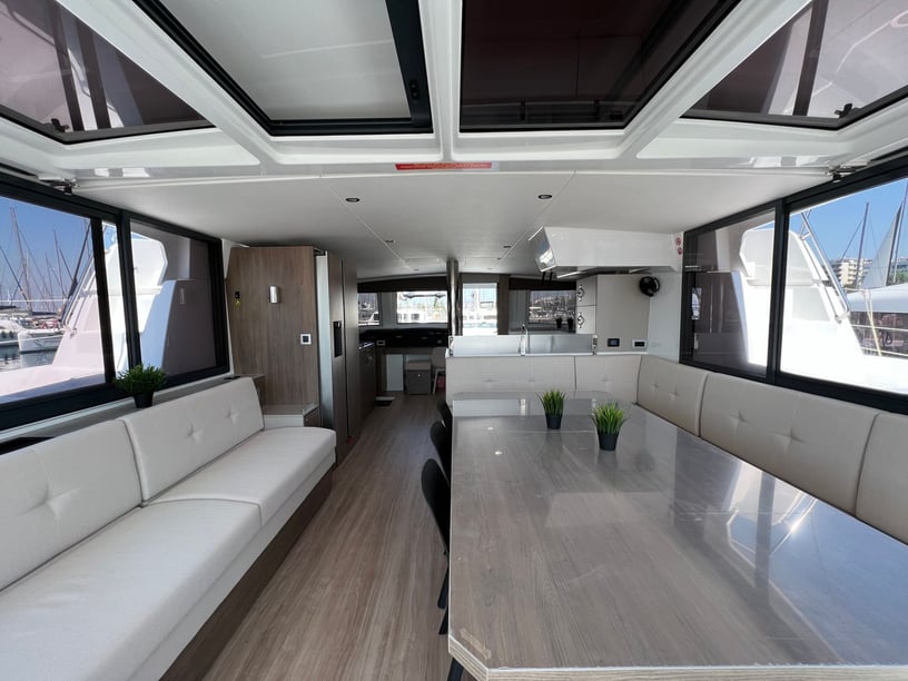 Athens Catamaran 8 cabin 12 berths 12 guests 14.86 m Listing Number: #17674 2