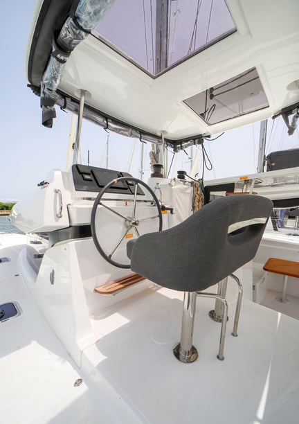 Olbia Catamaran 4 cabin 12 berths 12 guests 12.94 m Listing Number: #17691 5
