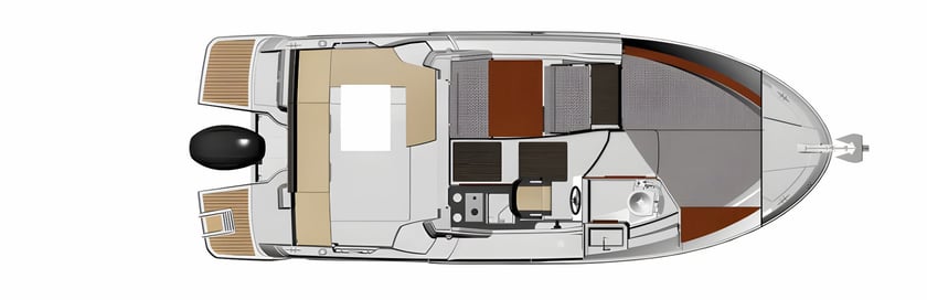 Punat Motoscafo cabina 1  cuccette 2  2  ospiti 7.95 m Numero dell'inserzione: #17759 2