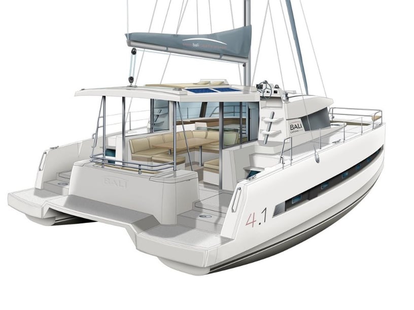 Primošten Catamaran 4 cabin 10 berths 10 guests 12.1 m Listing Number: #17798