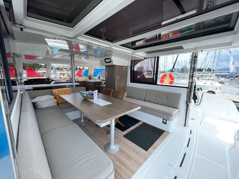 Volos Catamaran 4 cabin 12 berths 12 guests 12.45 m Listing Number: #17988 2