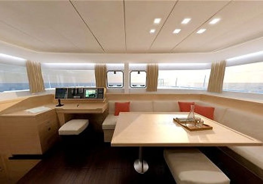 Grimaud Catamaran 3 cabin 8 berths 8 guests 14 m Listing Number: #18096 5