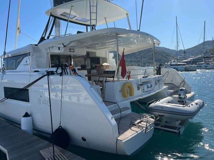 Gocek Catamaran 5 cabin 9 berths 12 guests 13.99 m Listing Number: #18182 2