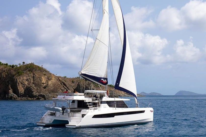 Marigot, Sint Maarten Catamaran Cabine 5  10  slaapplaatsen 12  gasten 15.4 m Lijstnummer: #18350