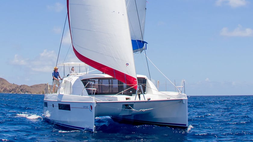 Raiatea Catamaran Cabine 4  Couchettes 8  Invités 8  11.97 m Numéro de l'annonce: #18386 3