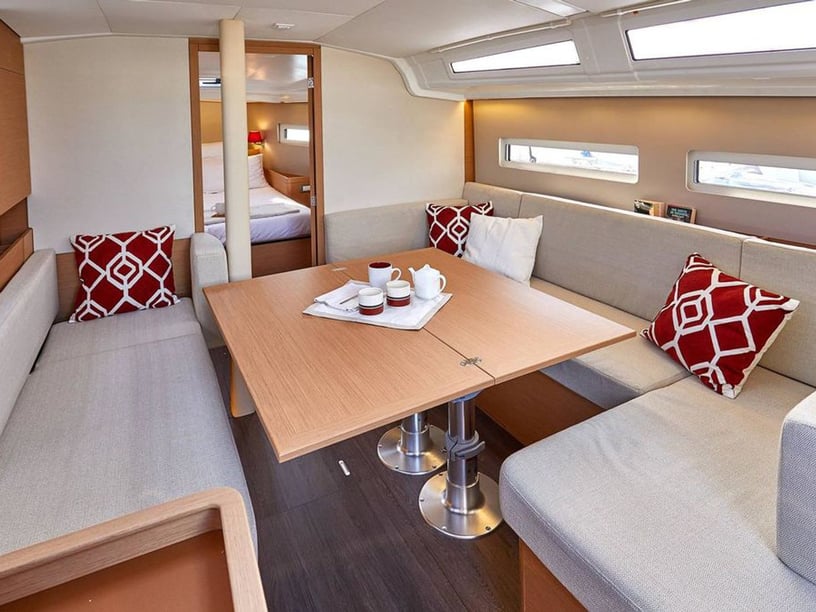 Marina Sailboat 3 cabin 8 berths 8 guests 12.35 m Listing Number: #18416 2