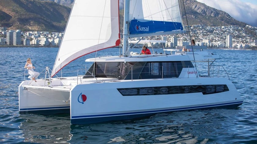 Marigot, Sint Maarten Catamaran Cabine 4  10  slaapplaatsen 10  gasten 12.8 m Lijstnummer: #18457 3