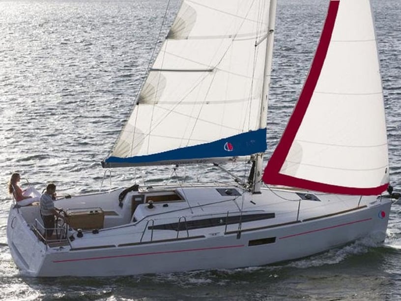 Lefkada Sailboat 2 cabin 4 berths 4 guests 10.77 m Listing Number: #18469