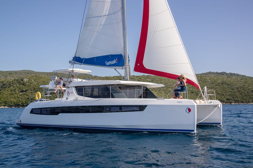 Saint Lucia - Castries Catamarano cabina 4  cuccette 10  11  ospiti 13.72 m Numero dell'inserzione: #18497 4