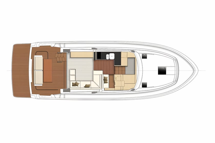 Trogir Lancha motora Cabina 3  6  literas 6  invitados 13.93 m Número de anuncio: #18531 2