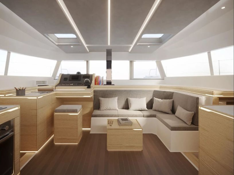 Primošten Catamaran 4 cabin 8 berths 8 guests 13.42 m Listing Number: #18577 2