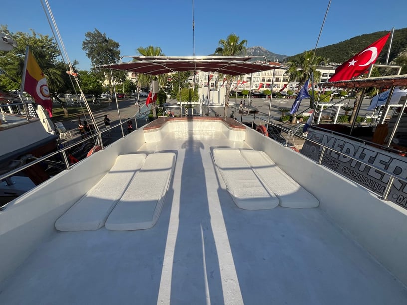 Fethiye Gulet 3 cabin 6 berths 12 guests 15 m Listing Number: #18637 5