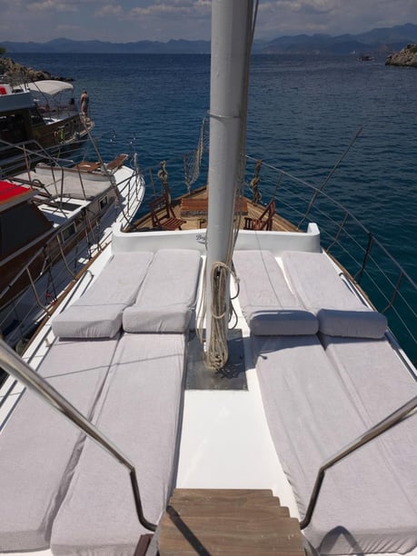 Fethiye Gulet 3 cabin 6 berths 12 guests 15 m Listing Number: #18637 4