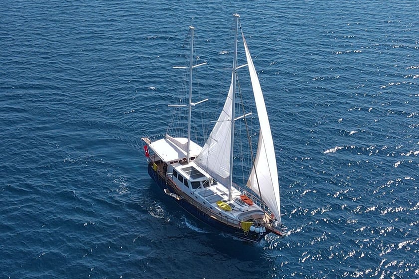 Bodrum Gulet 4 cabin 8 berths 8 guests 22 m Listing Number: #18660