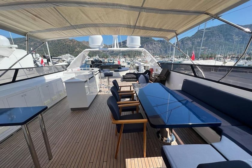 Gocek Motor Yacht 5 cabin 10 berths 10 guests 36 m Listing Number: #18812 3