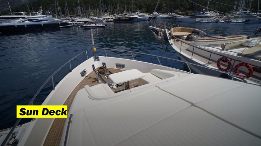 Bodrum Motoryacht 4 Kabine 8 Liegeplätze 8 Gäste 24.71 m Nummer des Inserats: #18844 4
