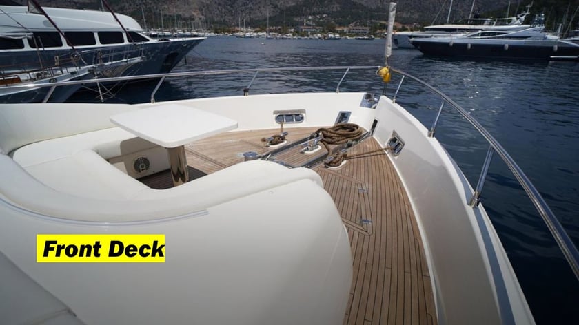 Bodrum Motoryacht 4 Kabine 8 Liegeplätze 8 Gäste 24.71 m Nummer des Inserats: #18844 3