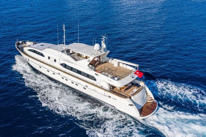 Bodrum Motoryacht 5 Kabine 10 Liegeplätze 10 Gäste 35 m Nummer des Inserats: #18846