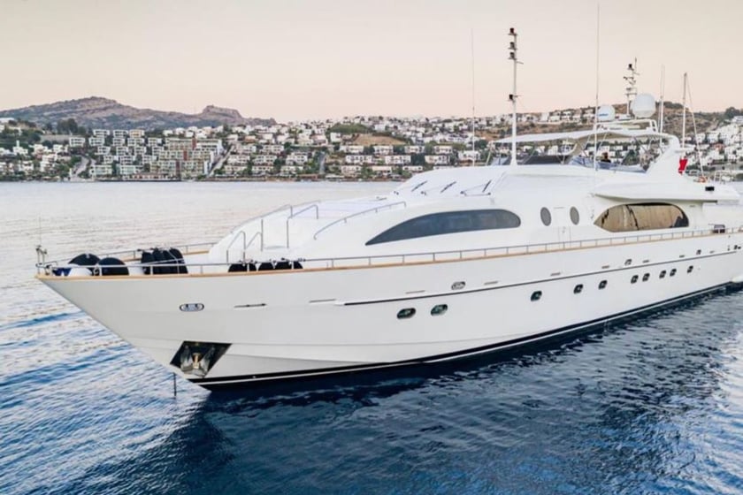 Bodrum Motoryacht 5 Kabine 10 Liegeplätze 10 Gäste 35 m Nummer des Inserats: #18846 3