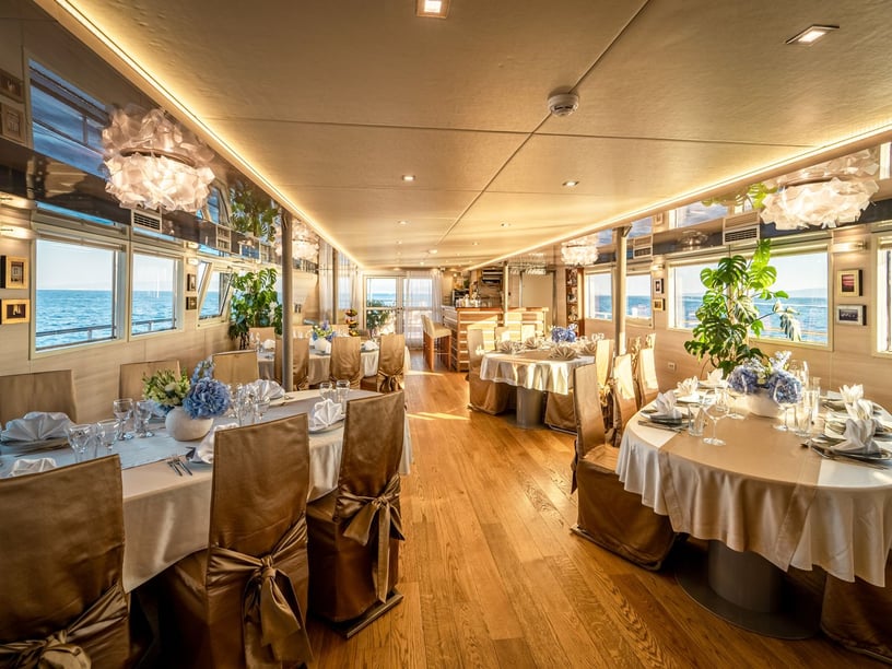 Split Motoryacht 18 Kabine 36 Liegeplätze 36 Gäste 48.2 m Nummer des Inserats: #18890 2