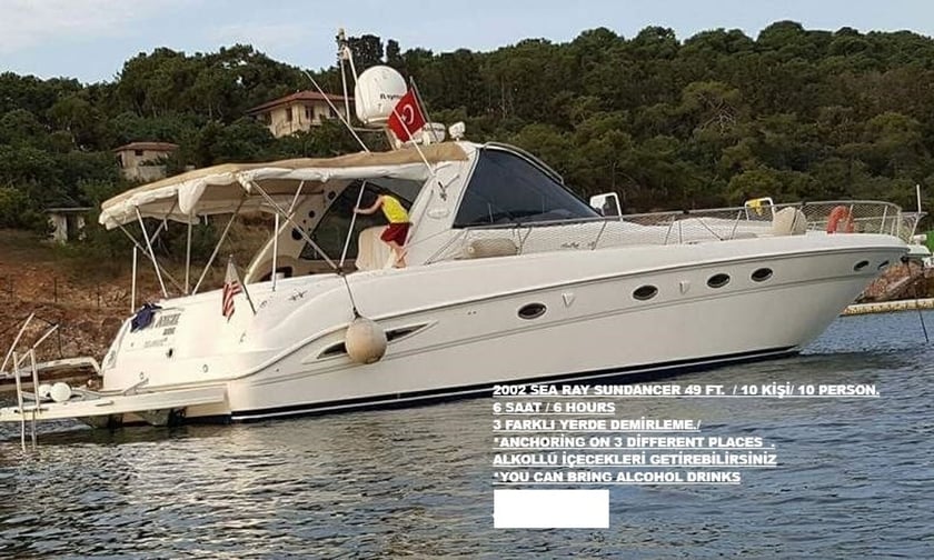 Kusadasi Yate a motor   10  invitados 15 m Número de anuncio: #18985 2