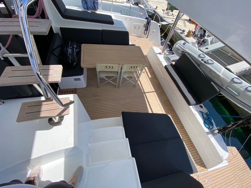 Furnari Catamaran 4 cabin 12 berths 12 guests 12.8 m Listing Number: #18994 4