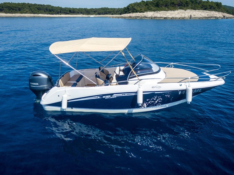 Mali Losinj Motorboot  2 Liegeplätze 7 Gäste 6.3 m Nummer des Inserats: #19123