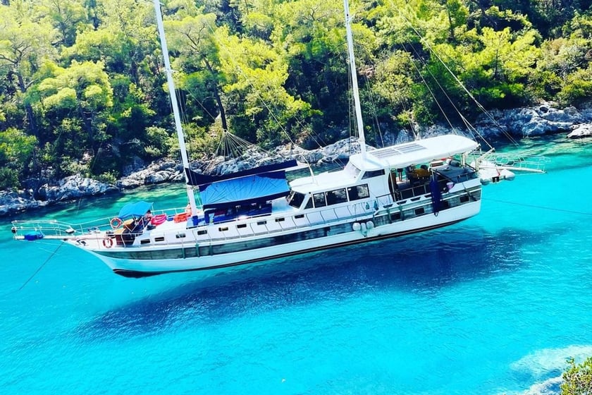 Kas Gulet 6 cabin 12 berths 12 guests 25 m Listing Number: #19132 3