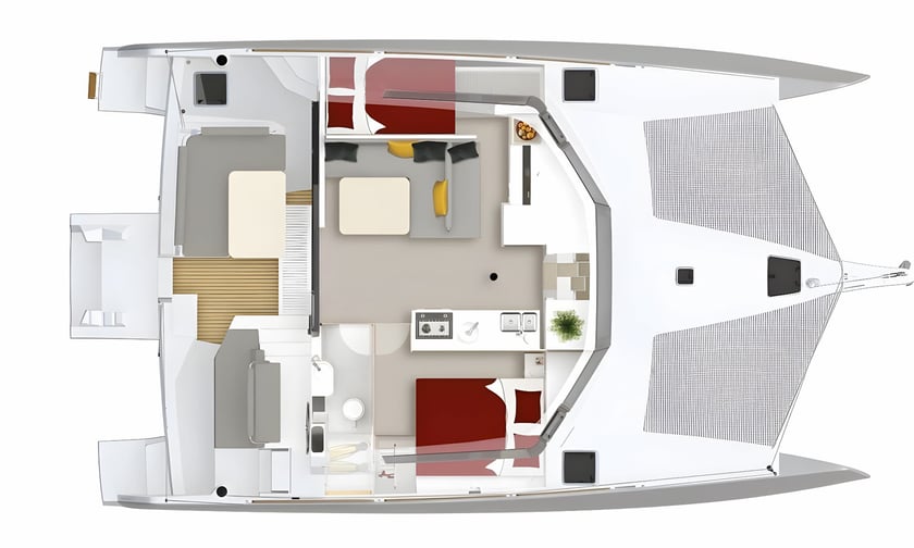 Marseille search.type_0 4 cabin 8 berths 9 guests 12.9 m Listing Number: #19141 2