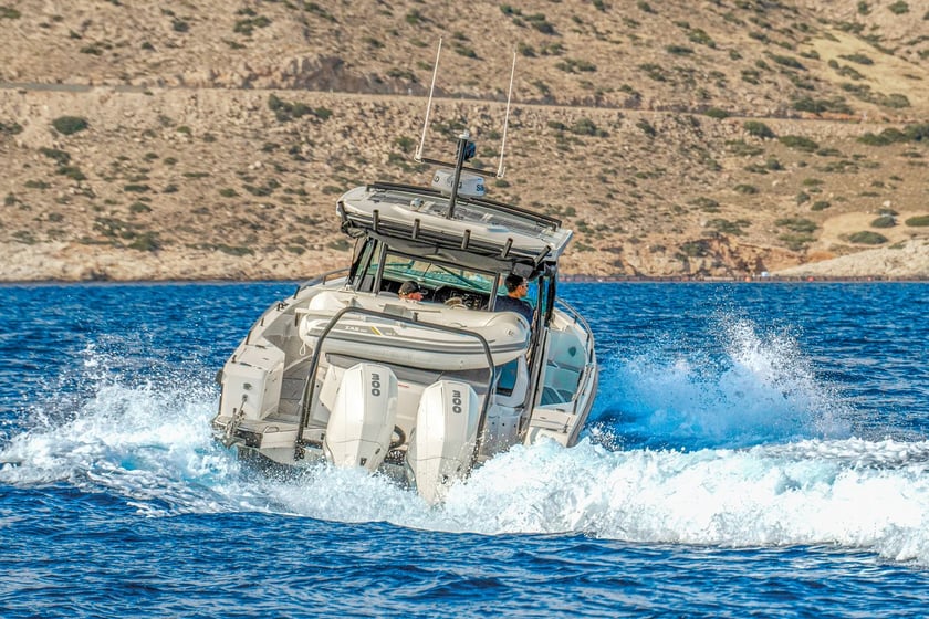 Paros Motorboot Cabine 2  4  slaapplaatsen 10  gasten 11.6 m Lijstnummer: #19187 5