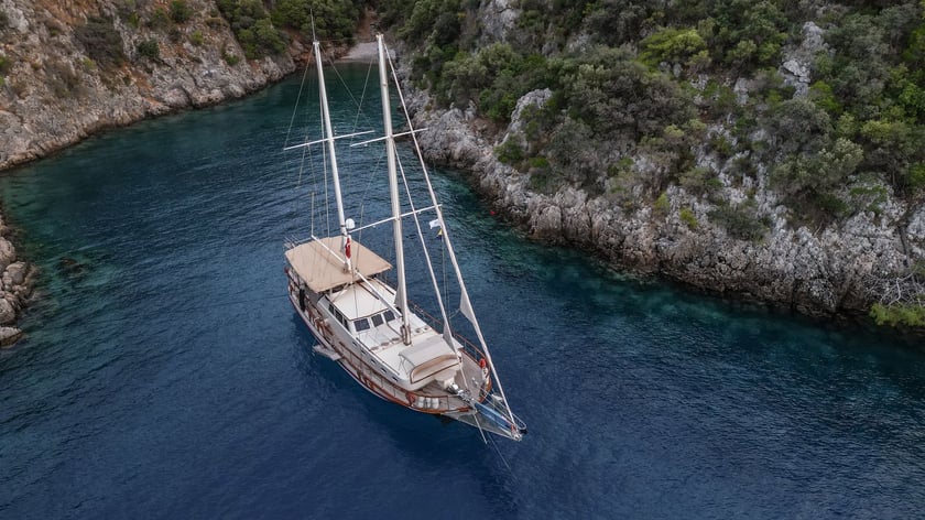 Fethiye Gulet Cabine 3  Couchettes 6  Invités 6  20 m Numéro de l'annonce: #19290