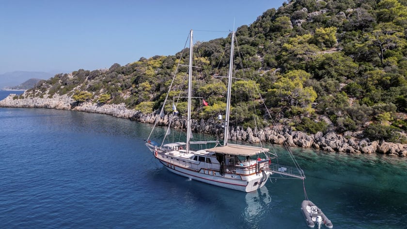 Fethiye Gulet Cabine 3  Couchettes 6  Invités 6  20 m Numéro de l'annonce: #19290 4