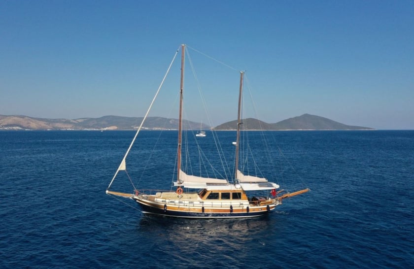 Bodrum Gulet 3 cabin 5 berths 5 guests 18 m Listing Number: #19346