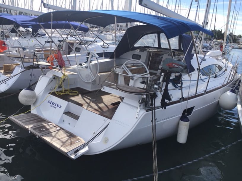 Biograd Sailboat 4 cabin 10 berths 10 guests 13.85 m Listing Number: #194