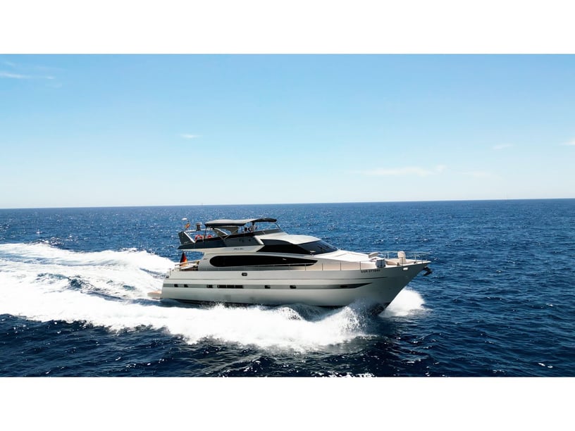 Palma de Mallorca Motor Yacht 3 cabin 6 berths 16 guests 23.16 m Listing Number: #19462