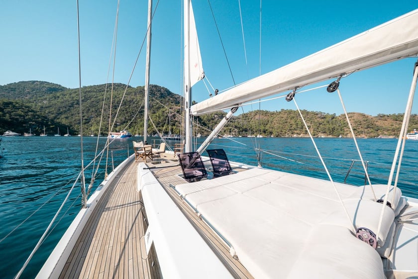 Göcek Segelboot 3 Kabine 6 Liegeplätze 6 Gäste 58 ft Nummer des Inserats: #19506 3