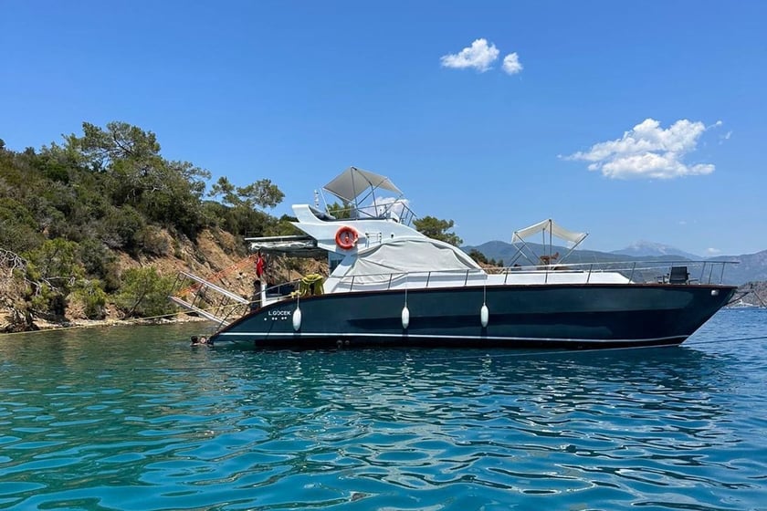 Gocek Yate a motor Cabina 3  6  literas 6  invitados 14.9 m Número de anuncio: #19531 3