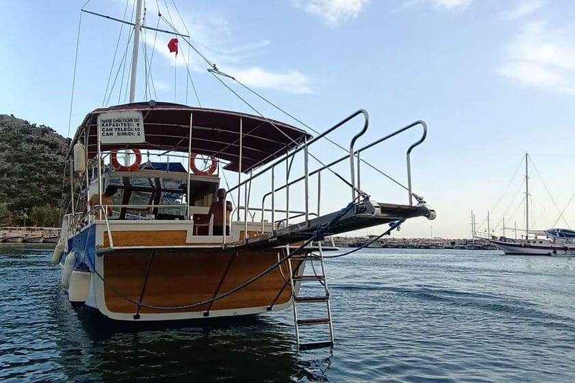 Demre Gulet 3 cabin 6 berths 6 guests 14 m Listing Number: #19540 4