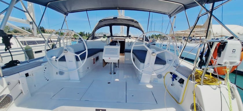 Gouvia Segelboot 4 Kabine 8 Liegeplätze 9 Gäste 14.1 m Nummer des Inserats: #19573 5