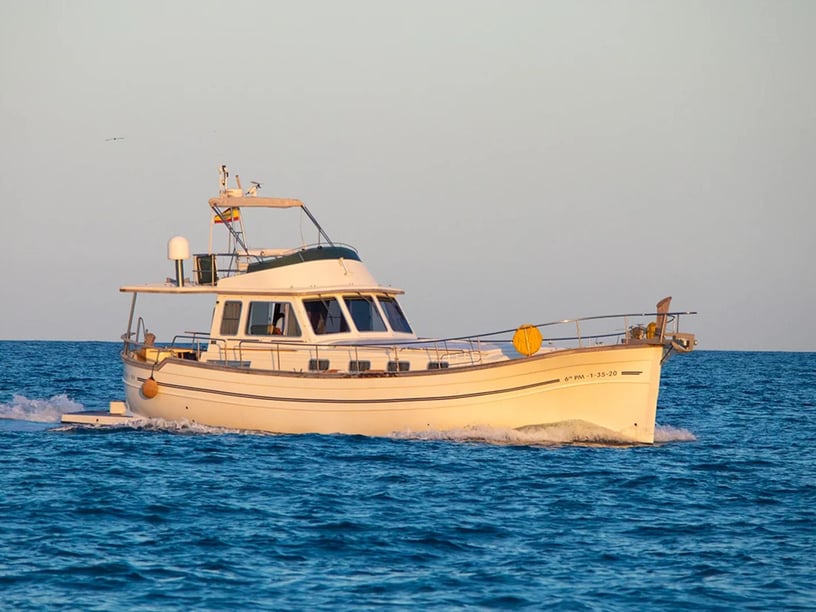 Palma de Mallorca Motoryacht 3 Kabine 6 Liegeplätze 6 Gäste 18 m Nummer des Inserats: #19588