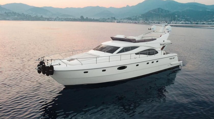 Bodrum Motorjacht Cabine 3  6  slaapplaatsen 6  gasten 20 m Lijstnummer: #19605 2