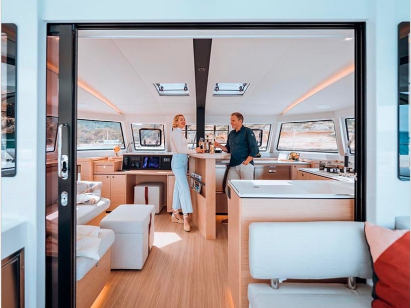 Lignano Sabbiadoro Catamaran 4 cabin 8 berths 8 guests 19.5 m Listing Number: #19611 2