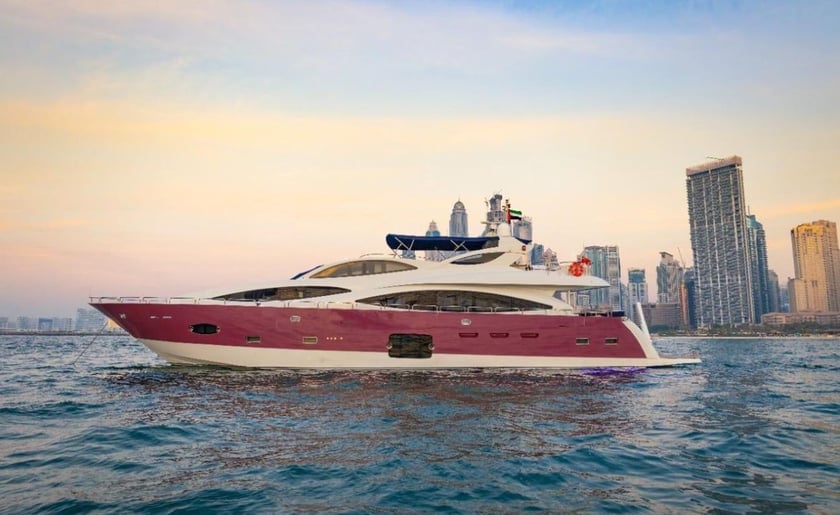 Dubai Motor Yacht 5 cabin 10 berths 80 guests 34.4 m Listing Number: #19623 4