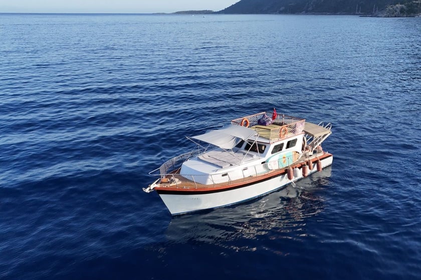 Datca Gulet   7 guests 12.9 m Listing Number: #19678