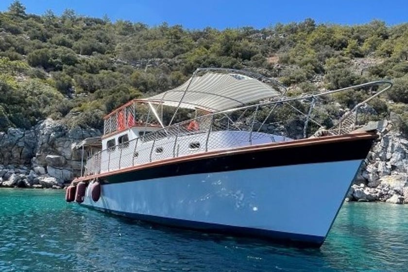 Datca Gulet 3 cabin  7 guests 12.9 m Listing Number: #19678