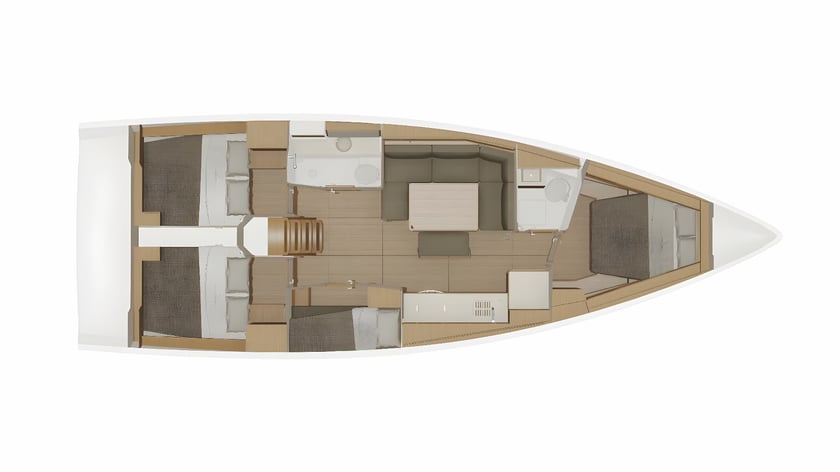 Primosten Segelboot 4 Kabine 10 Liegeplätze 10 Gäste 13.24 m Nummer des Inserats: #19830 2