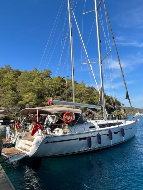 Fethiye Sailboat 4 cabin 9 berths 9 guests 14.27 m Listing Number: #19882 2