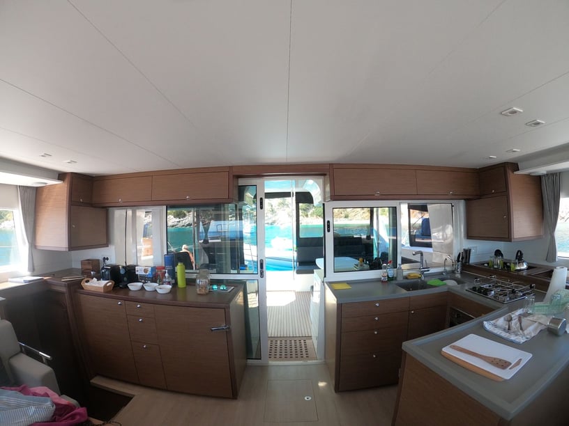 Gouvia Catamaran 6 cabin 12 berths 12 guests 13.96 m Listing Number: #19886 2