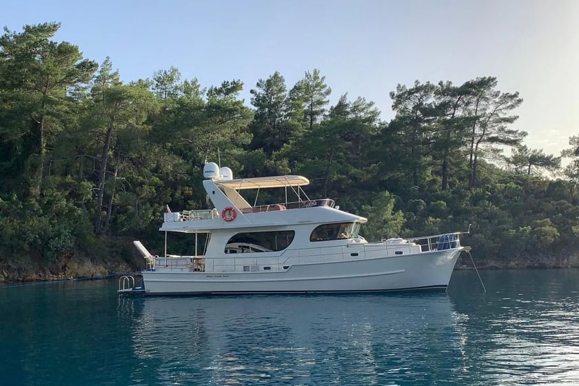 Gocek Motor Yacht 3 cabin 6 berths 10 guests 14 m Listing Number: #19951 3